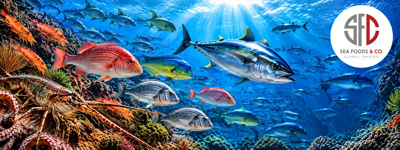 Sea Foods & Co -- Seafood Trade Experience since 1991 | Expérience du négoce de produits de la mer depuis 1991